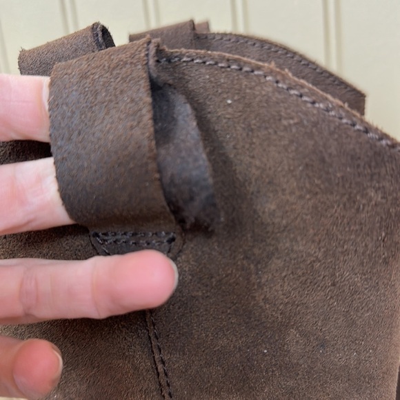 Born Basin Cowboy Style Brown Boots Size 7.5 - Picture 2 of 9